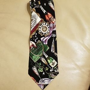 Nicole Miller New Years Eve tie
